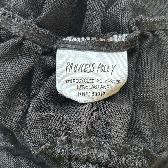 Princess Polly Going out top black - Picture 4 of 4